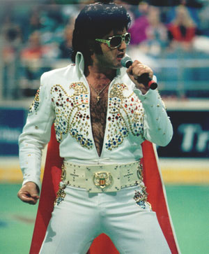 A fantastic ELVIS starring Dave Tapley and his Cavalcade of Stars!